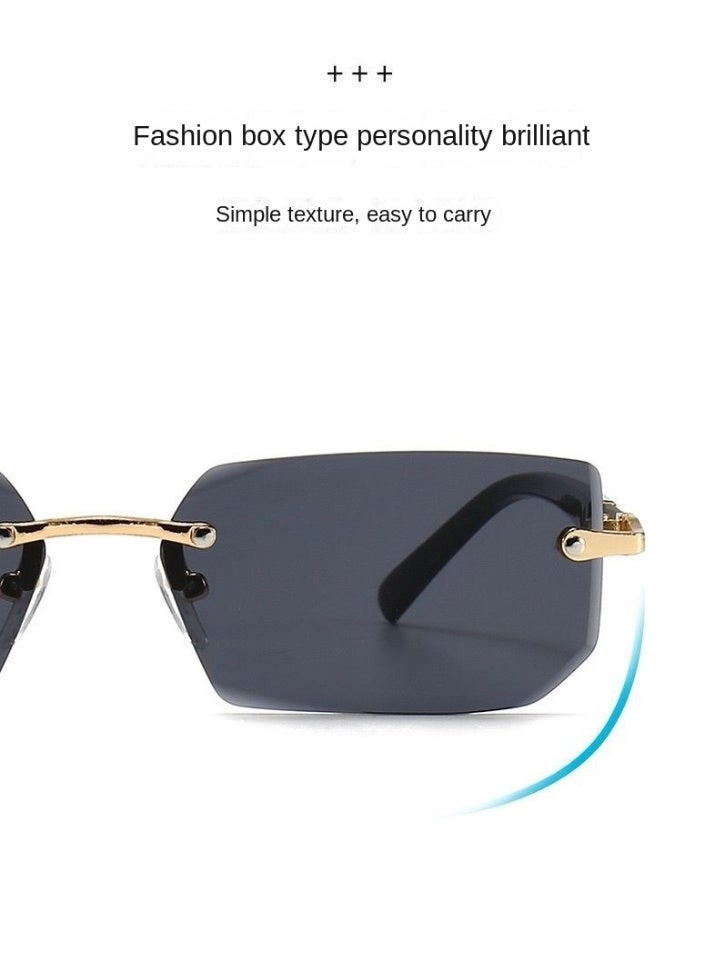 Generic Personalized Unisex Sunglasses – Stylish Design for Outdoor Fashion Enthusiasts  - Image 4
