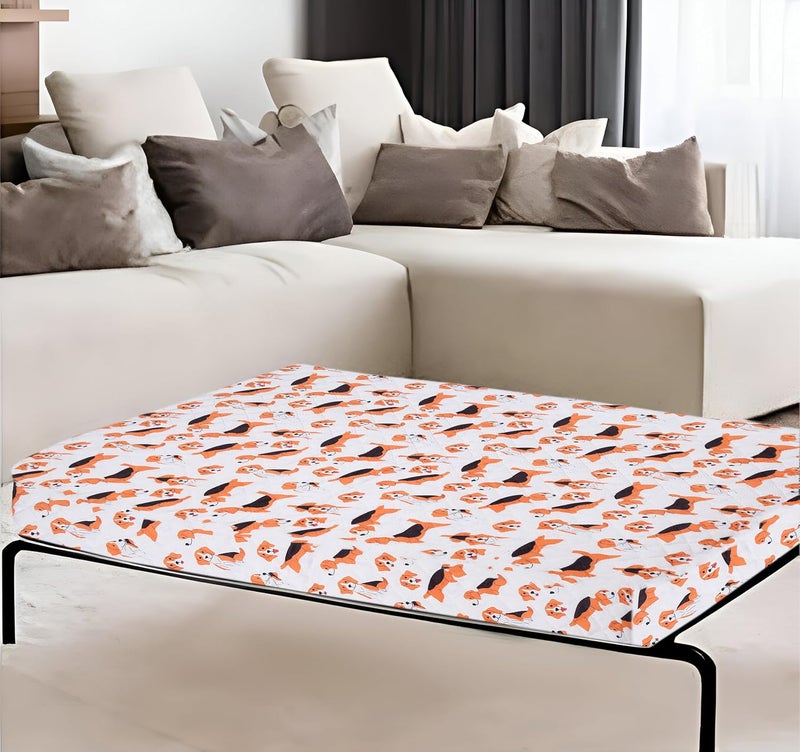 AAZEEM Dog Beds for Large Dogs, Small, Medium and Large Waterproof Dog Bed with Removable Washable Cover & Anti-Slip Bottom | Golden Color | 24 X 32 Inches | - Image 3