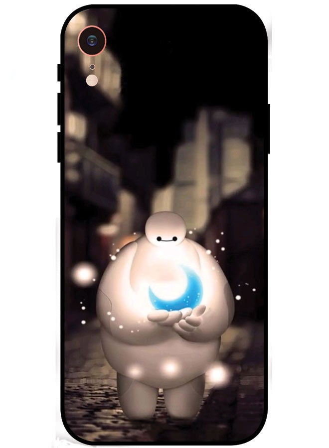 EYE CATCH Protective Case Cover For Apple iPhone X/XS Baymax Holding Moon - Image 1
