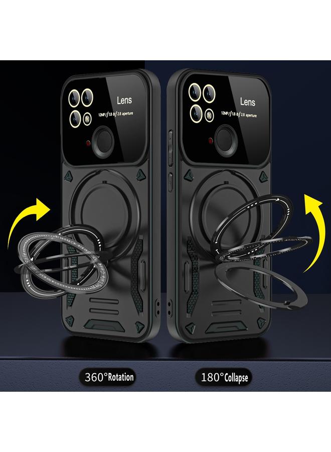 إيروريكس جراب هاتف Redmi 10C مع حامل MagSafe بنافذة كبيرة - Image 4