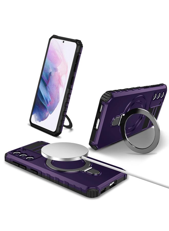 S-TOP Case For Samsung Galaxy S21 5G MagSafe Magnetic Holder Phone Case - Image 1
