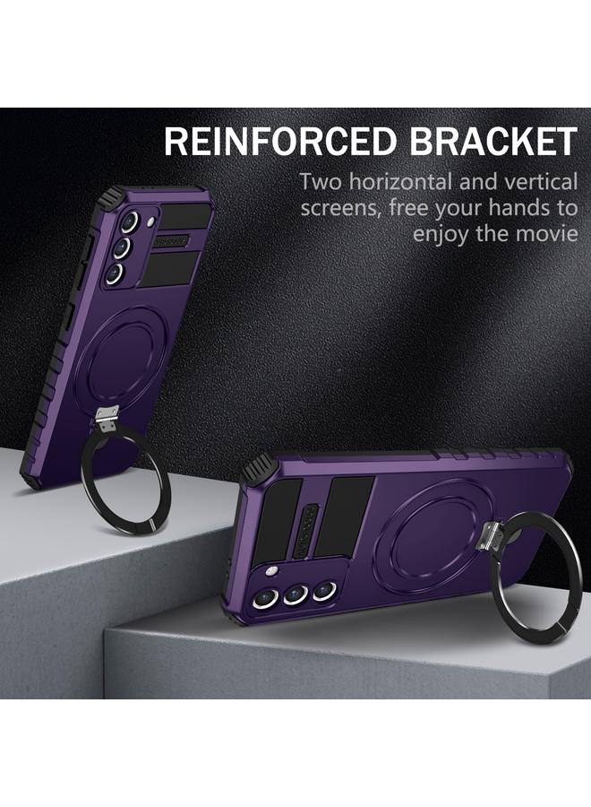 S-TOP Case For Samsung Galaxy S21 5G MagSafe Magnetic Holder Phone Case - Image 3