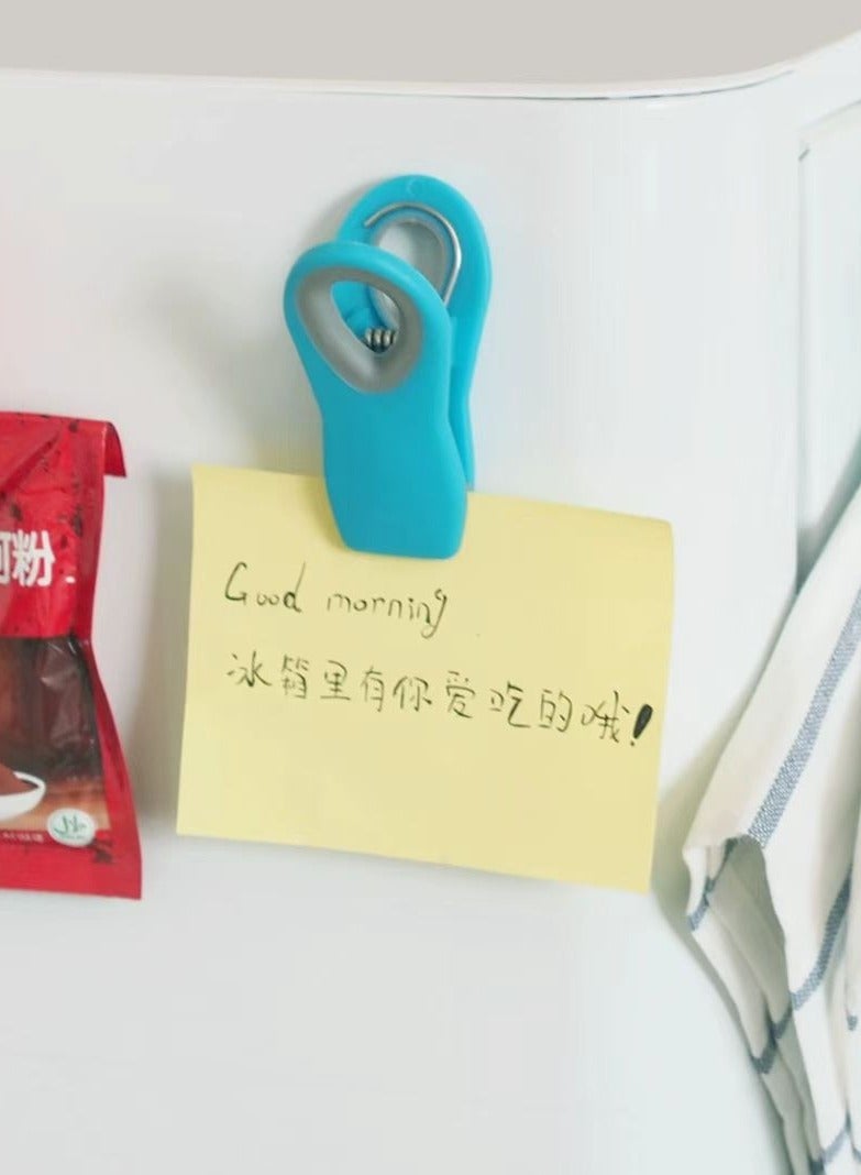 Generic Set of four refrigerator magnet clips  - Image 3