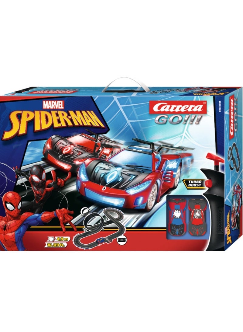 Carrera GO! Spider Racing Slot Car Racing Set, 4.9 m Track - Image 1