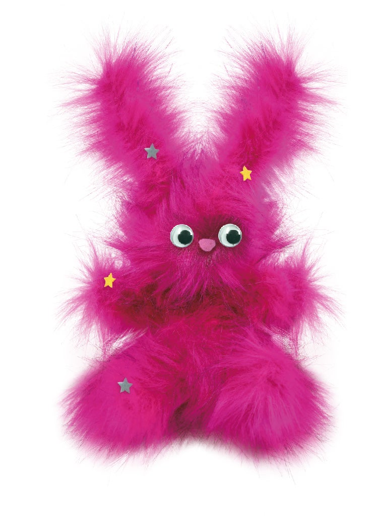 Avenir - Crazy Fuzzy Bouncing Bunny Craft Kit – Fun Hands-On DIY Project for Kids | Creative Educational Activity for Self-Esteem, Learning & Play - Image 2