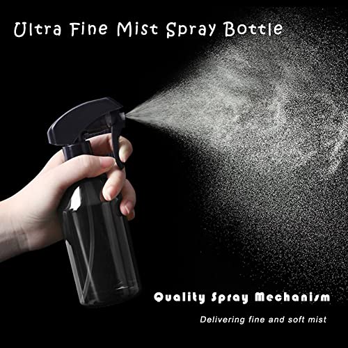 AORAKI Plant Mister Water Spray Bottle - Fine Mist Spray Bottle for Flowers, Plants, Gardening, Cleaning Solutions - 10oz, Plastic - Image 4