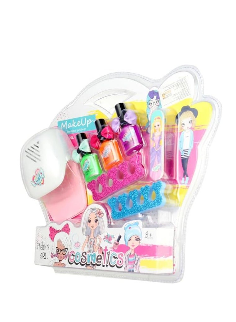 Fashion Beauty مجموعة مكياج للبنات متعددة الألوان - Image 1