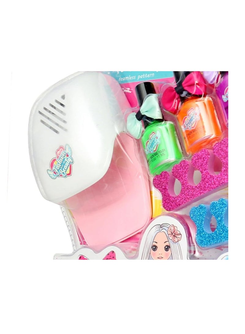 Fashion Beauty مجموعة مكياج للبنات متعددة الألوان - Image 2