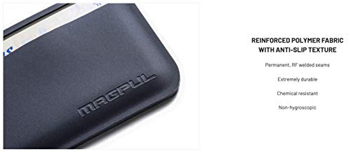Magpul DAKA Essential Tactical Slim Minimalist unisex-adult Polymer Credit Card Holder Travel Wallet EDC Gear, Black - Image 3