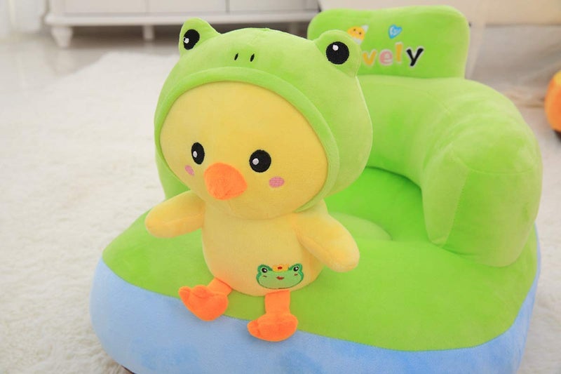 AVSHUB AVSHUB Baby Sofa Seat Chair Cute Toy Baby Sofa Chair Twitty Design Rocking Chair for Kid Girl Boys Sitting Sofa Chair for Playing Toys Without Belt 0 to 2 Year Babys Sofa Green  - Image 5