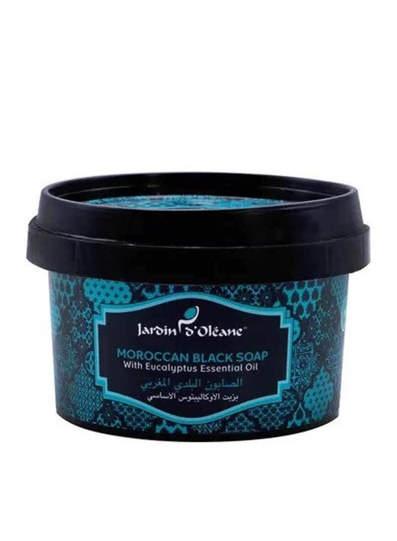 Jardin Moroccan Black Soap With Eucalyptus Essential Oil 250g - Image 2
