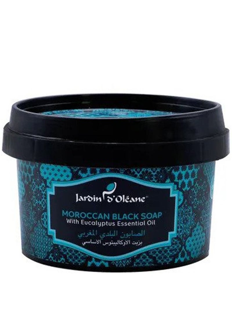 Jardin Moroccan Black Soap With Eucalyptus Essential Oil 250g - Image 1