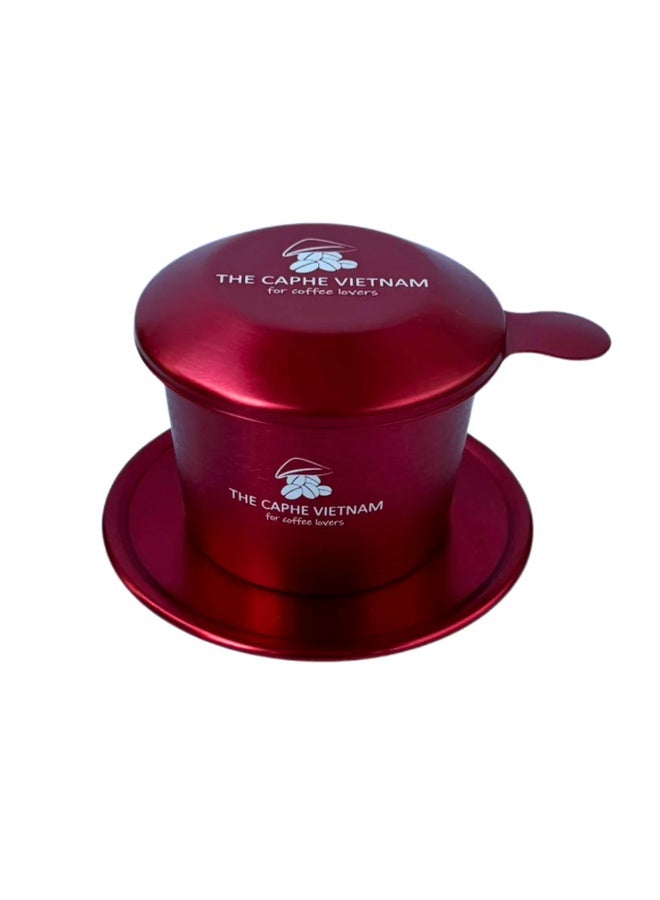 The Caphe Vietnam Combo Gift Set - Fine Robusta Natural Process Whole Bean 250g + Cinnamon Orange Tea + Vietnamese Phin Filter (Red) - Image 5