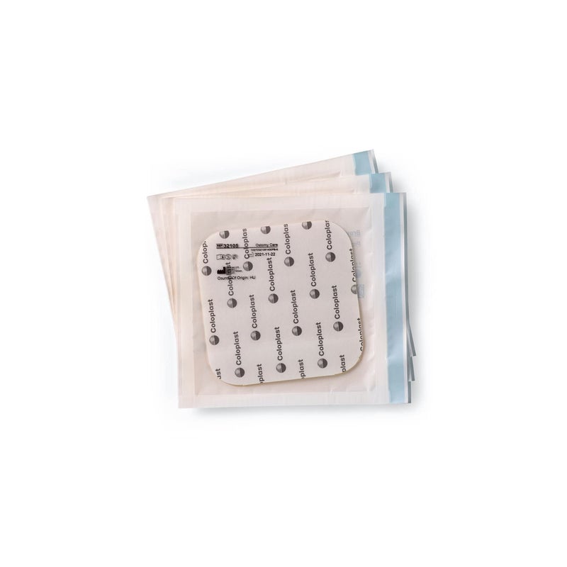 Coloplast Brava Stoma Skin Protective Sheet, Skin Barrier, 4 X 4 32105 (Box of 10) - Image 2