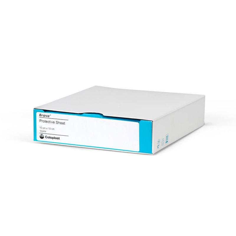 Coloplast Brava Stoma Skin Protective Sheet, Skin Barrier, 4 X 4 32105 (Box of 10) - Image 3