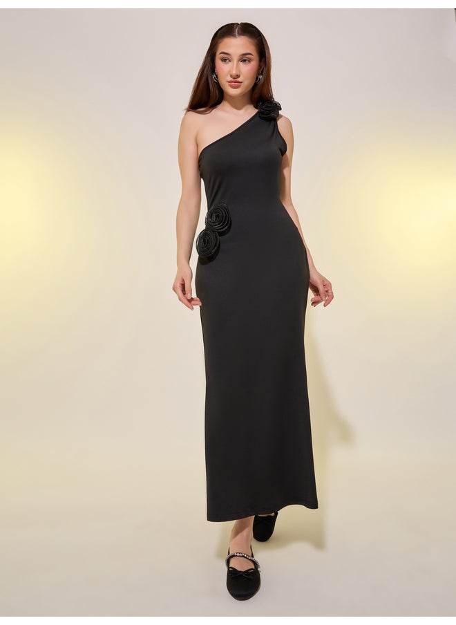 Take Two Floral Appliqué Dress  - Image 2