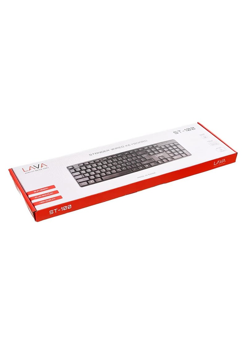 لافا كيبورد سلك لافا عالي الجودة - Image 3