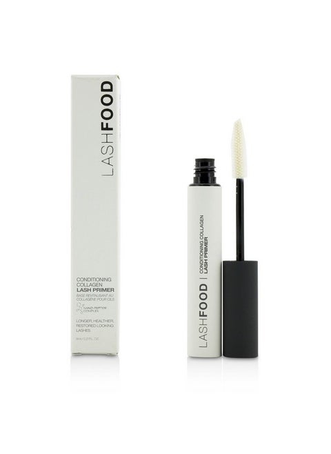 Conditioning Collagen Fiber Primer | Lash Extender & Thickening Serum Volume Boosting With Collagen, Nano-Peptide Complex, Panthenol Lash Mascara Feathery Long Full Eyelashes .27Oz