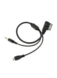 نيبمينينت محول كابل AUX MP3 مزود بمنفذ USB وهو مناسب لسيارة أودي طراز A3/A4/A5/A6/TT 