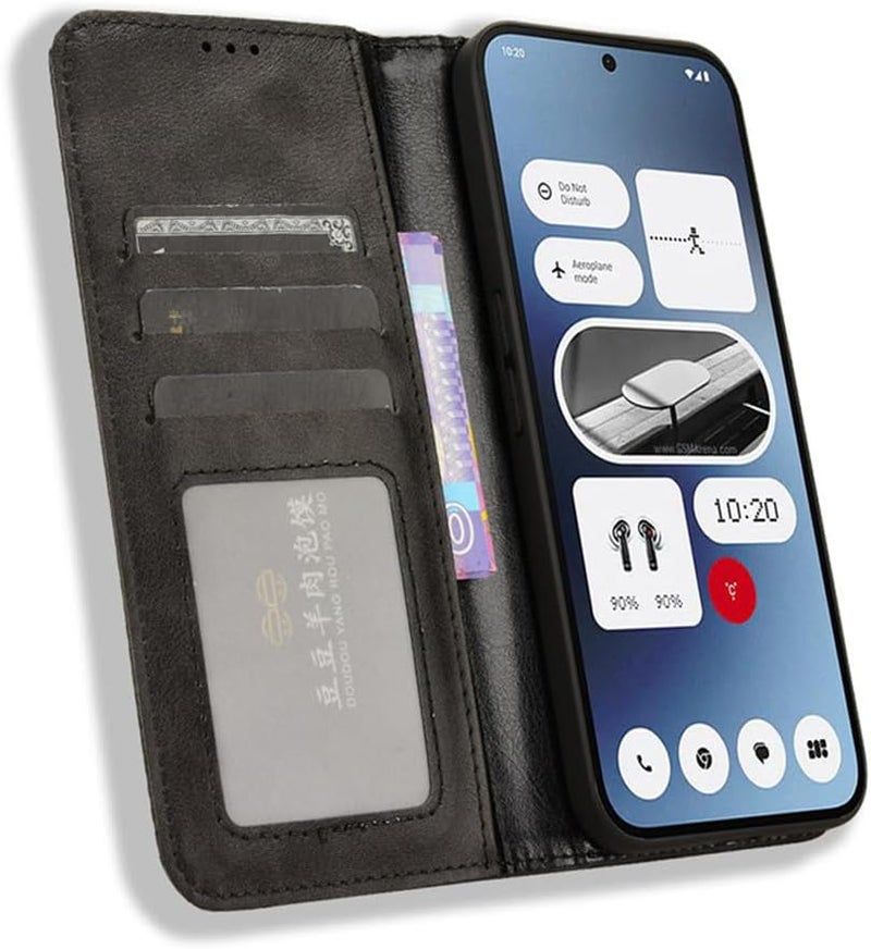 Beauenty For Nothing Phone 2A Case, Pu Leather Clamshell Wallet Cover Card Slot For Nothing Phone 2A Case - Image 2