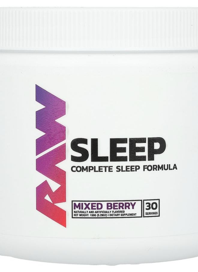 Raw Nutrition Sleep Mixed Berry 5.29 oz (150 g) 