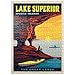 MyPuzzle.com MyPuzzle Great Lakes Lake Superior Vintage Poster Premium 500 Piece Jigsaw Puzzle for Adults - Image 2