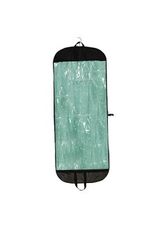 Kuber Industries Kuber Industries Sherwani Cover|Long Coat cover With Zip|Blazer cover|Cover for Long Jacket, Suit, Dress, Kurtis|Transparent Front With Premium Zipper|Pack of 2 (Black)  - Image 2