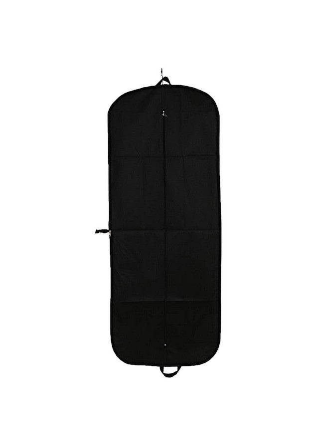 Kuber Industries Kuber Industries Sherwani Cover|Long Coat cover With Zip|Blazer cover|Cover for Long Jacket, Suit, Dress, Kurtis|Transparent Front With Premium Zipper|Pack of 2 (Black)  - Image 3
