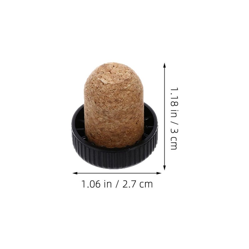 Toyvian 30pk Reusable T Cork Stoppers for Wine Bottles Leak Prevention - Image 3