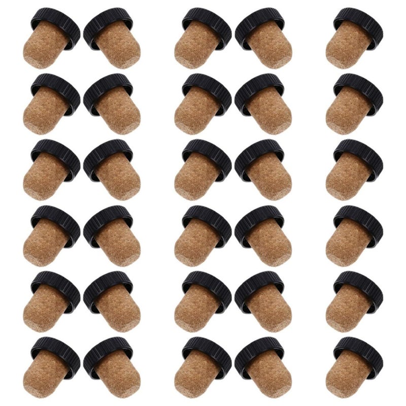Toyvian 30pk Reusable T Cork Stoppers for Wine Bottles Leak Prevention - Image 2