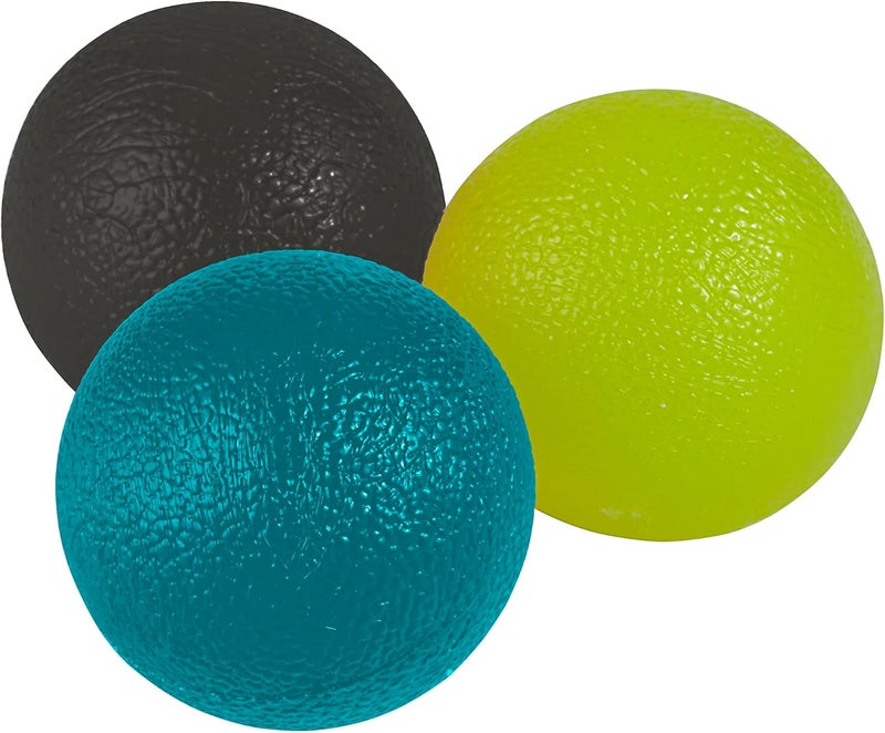 Gaiam Restore Hand Therapy Kit with Three Color-Coded Resistance Balls - Image 1