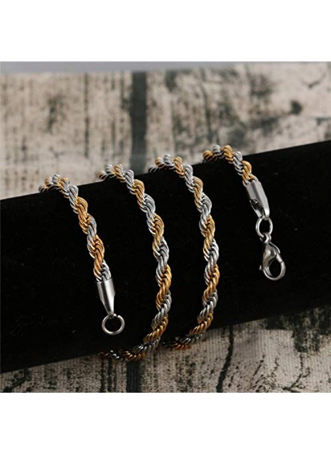 Trendy Classic Stainless Steel Duel Tone Twisted Rope Chain Necklace for Men and Boys fgs..fg - pzsku/Z17E91ED4D52924CED3A0Z/45/_/1729074940/cbded2a0-04db-4406-9d76-b567cce9b5ce