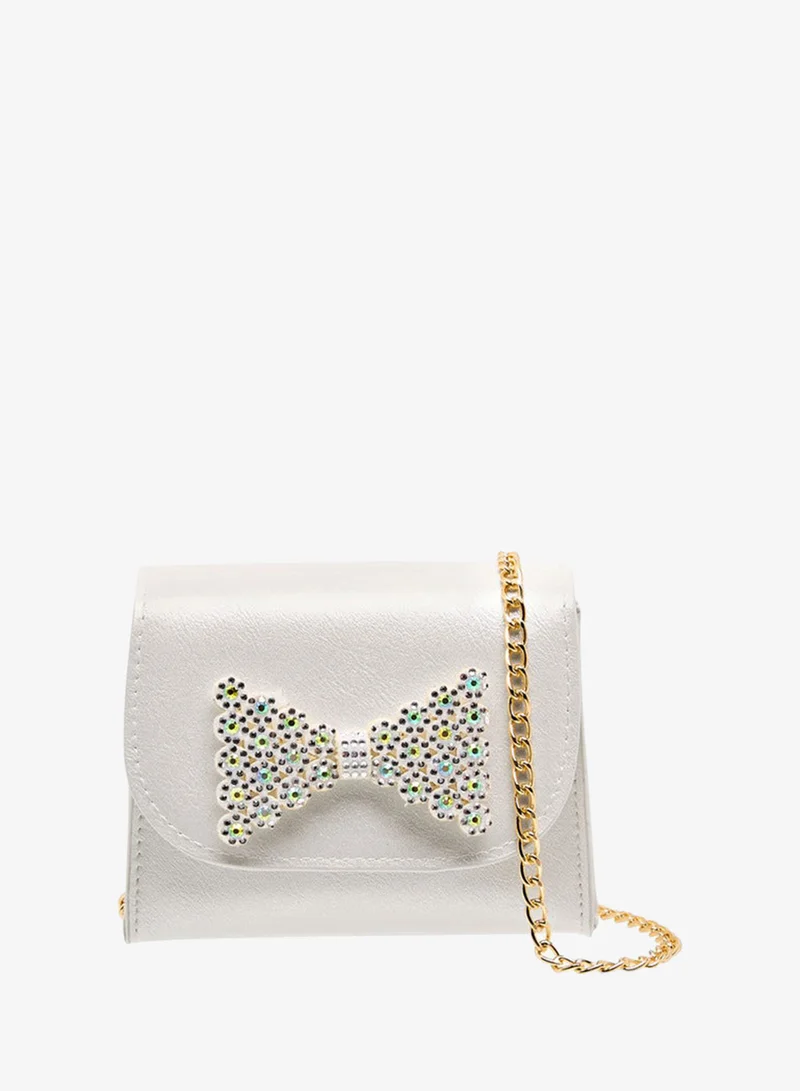 Flora Bella By Shoexpress Flora Bella Crossbody Bag with Chain Strap Ramadan Collection