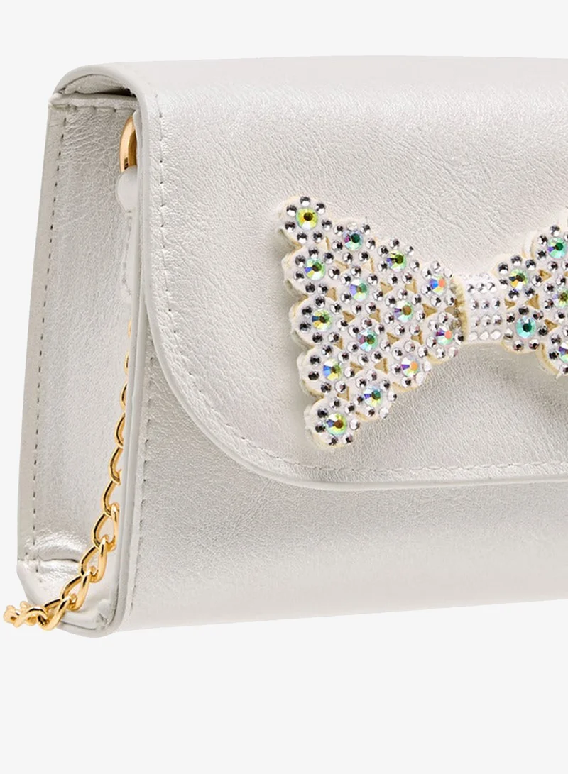 Flora Bella By Shoexpress  Crossbody Bag with Chain Strap for Women | Best Price UAE