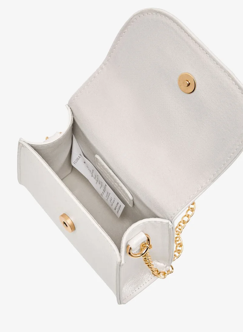 Flora Bella By Shoexpress  Crossbody Bag with Chain Strap for Women | Best Price UAE