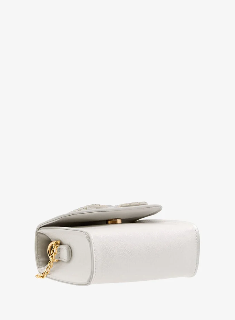 Flora Bella By Shoexpress  Crossbody Bag with Chain Strap for Women | Best Price UAE