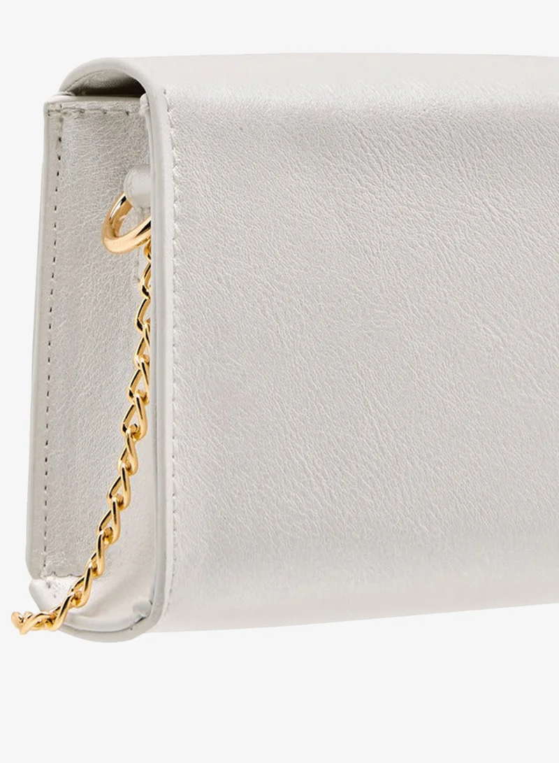 Flora Bella By Shoexpress  Crossbody Bag with Chain Strap for Women | Best Price UAE