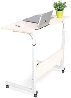 SHOWAY Adjustable Mobile Bed Table Desks Portable Laptop Computer Stand Desks Mobile Laptop Desk Computer Table For Bed Bedside Sofa Bedroom Study Office Random Color 60X40Cm  - Image 1