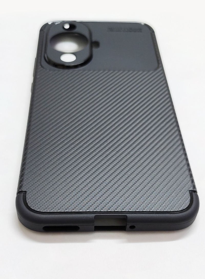 AUTO FOCUS Huawei Nova 11 Carbon Fibre Cover Case Shock-Proof, Anti-fingerprints Accessories Full Body Protection Protective Cell Phone Camera Lens Protector Cover for Huawei Nova 11 - Image 3