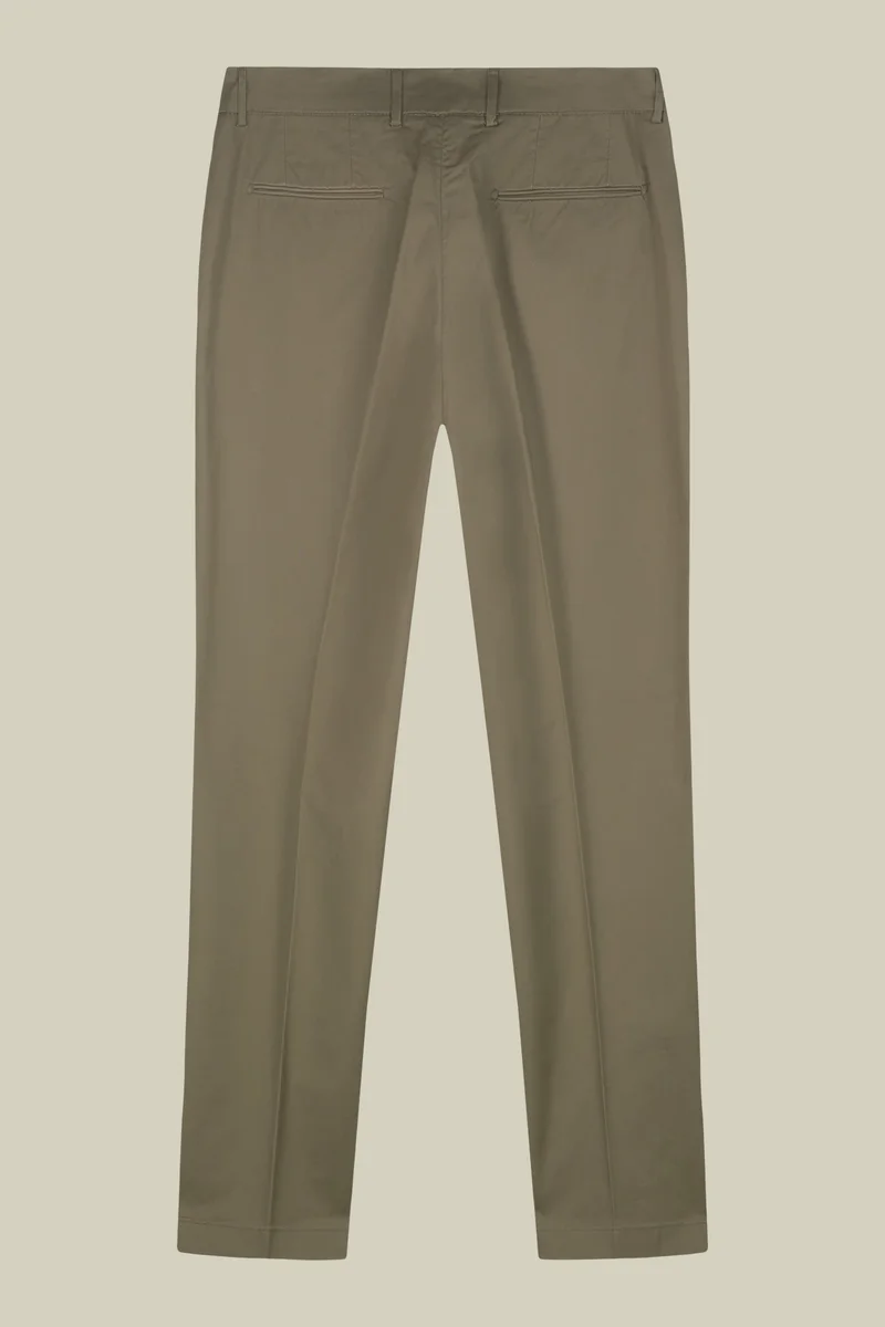 Doppelganger Beige Men's classic regular fit chino trousers - Sand for Men | Best Price UAE