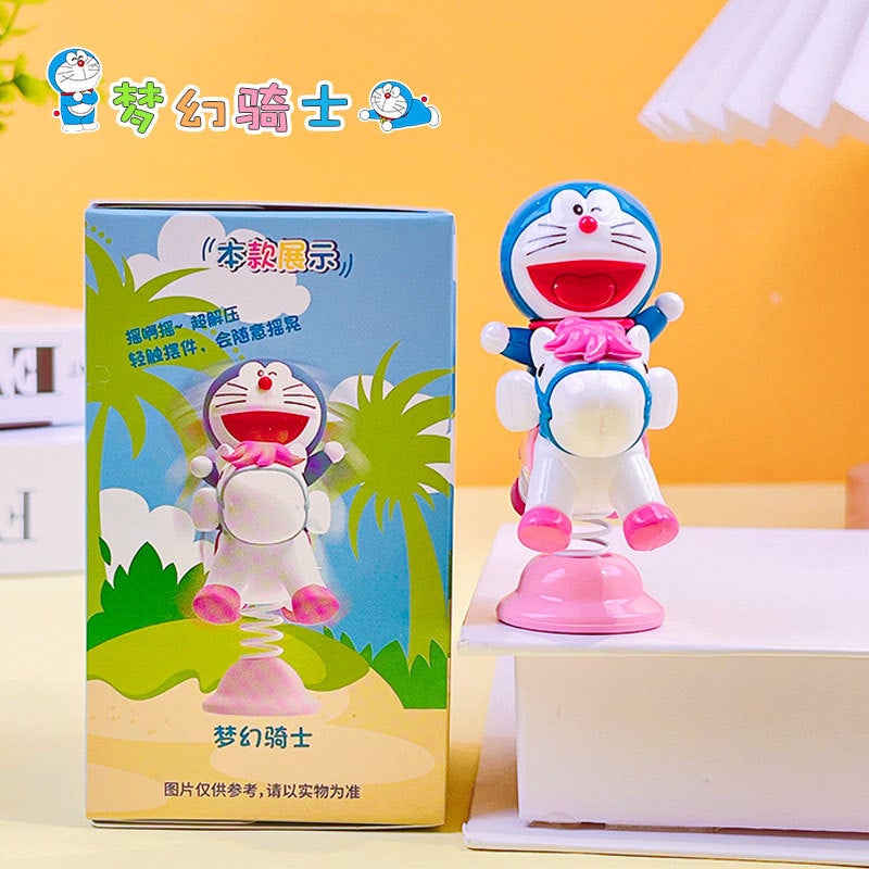 Doraemon Cartoon Keychain Pendant – PVC Cute Dingdang Cat Bag Gift - Image 1