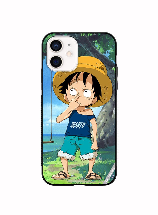 VR CREATIVE غطاء حماية لهاتف Apple iPhone 11 بتصميم Monkey Dluffy متعدد الألوان - Image 1