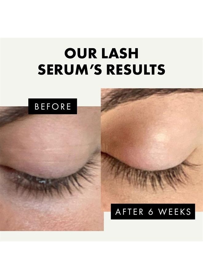 Eclat Skincare - Premium Lash Serum - Eyebrow + Eyelash Serum with Vitamin B5, Safe for Eyes Brow & Lash Growth Serum, Serum to Grow Lashes + Brows, Perfect Long Lash Serum, Natural Look, Gentle + Safe - Image 1