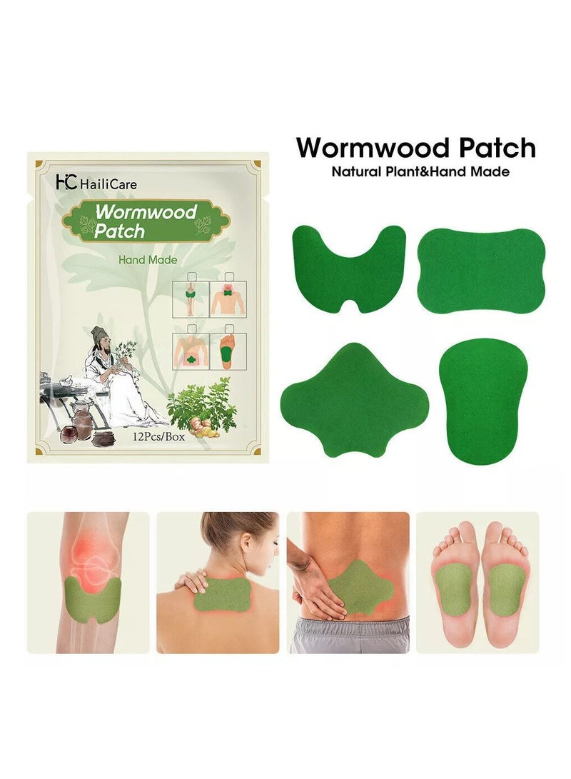 هايلي كير 48 قطعة من لاصقات الكمادات الساخنة بالأعشاب الطبيعية لتخفيف آلام المفاصل والعضلات. - Image 3