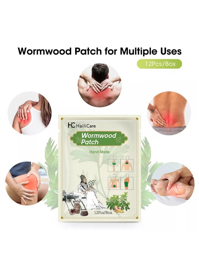 هايلي كير 48 قطعة من لاصقات الكمادات الساخنة بالأعشاب الطبيعية لتخفيف آلام المفاصل والعضلات. - Image 2