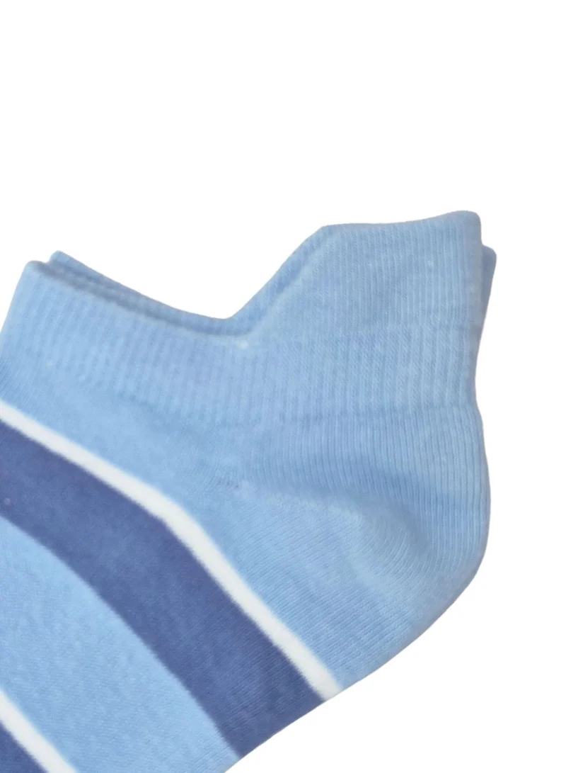 GIORDANO Unisex Lion Logo Socks: 2-Pack Cotton Blend Ankle Length