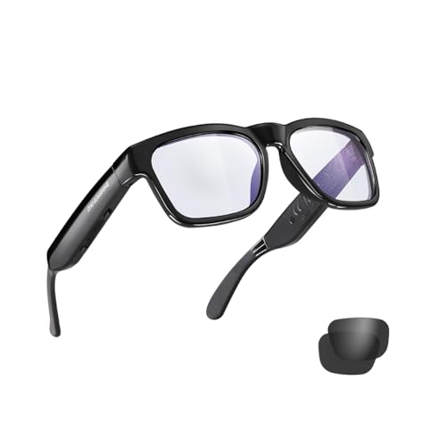 OhO sunshine Bluetooth Audio Sunglasses Lightweight Open Ear Sport Glasses 10H Playtime UV400 ANSI Z871 Water Resistant with Voice Control - Image 1
