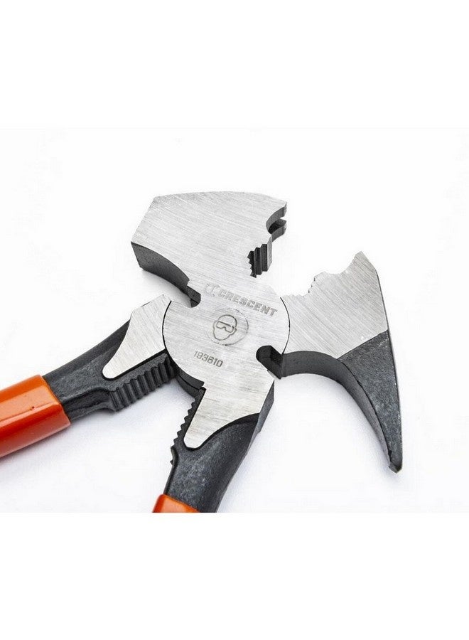 كريسنت زردية سياج قوية مع مقبض منحني بحجم 10 انش اللونين الأحمر والفضي 193610CVSMNN-05 - Image 4