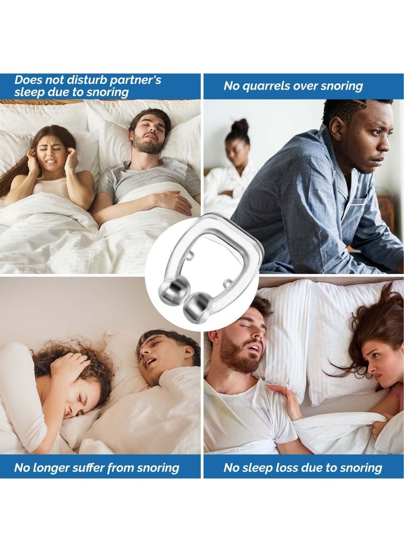 Generic - 6 Pcs Set of Nose Clip Anti Snoring Device Nasal Dilator Improve Sleep Mouth Breathing Habits Relieve Dyspnea Unisex - Image 1