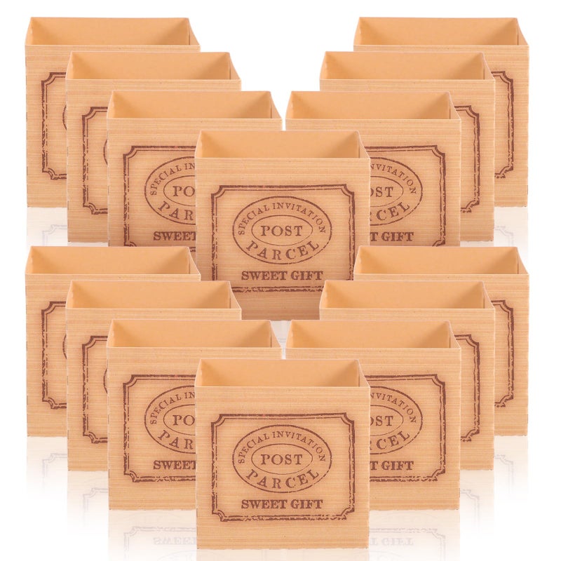 Kraft Paper Baking Cups 20 Set Heat Resistant Greaseproof For Cupcakes Muffins - Image 2